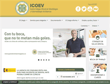 Tablet Screenshot of icoev.es